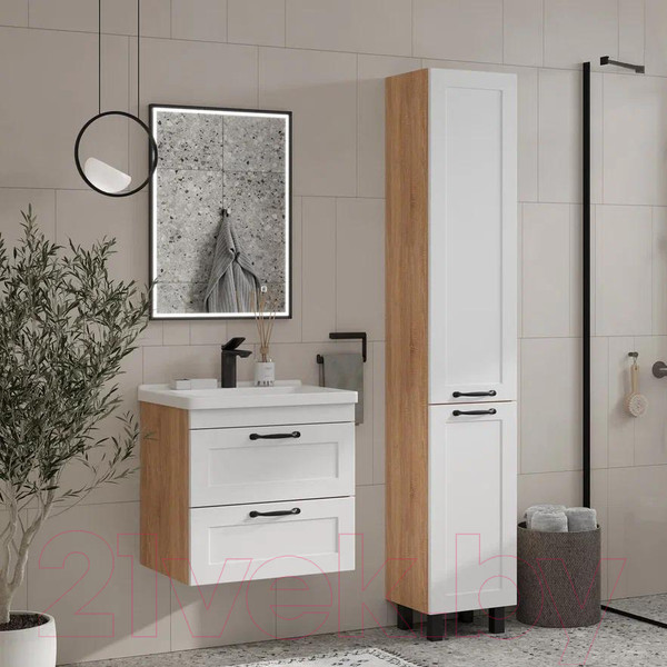 Изображение товара Тумба под умывальник EQUIL Lago 60.2Y Миранда (подвесная)