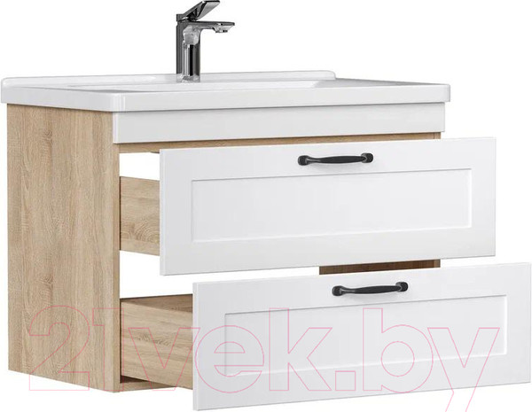 Изображение товара Тумба под умывальник EQUIL Lago 80.2Y Миранда (подвесная)