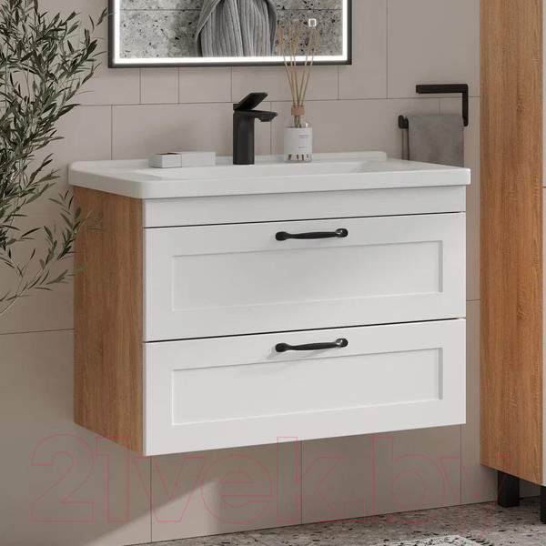 Изображение товара Тумба под умывальник EQUIL Lago 80.2Y Миранда (подвесная)