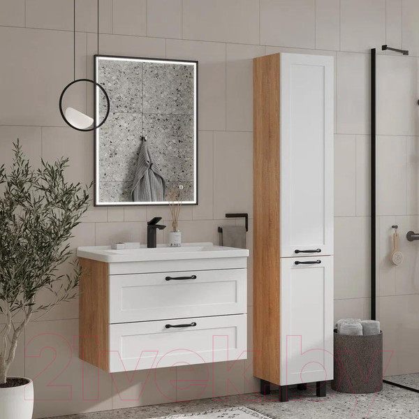 Изображение товара Тумба под умывальник EQUIL Lago 80.2Y Миранда (подвесная)