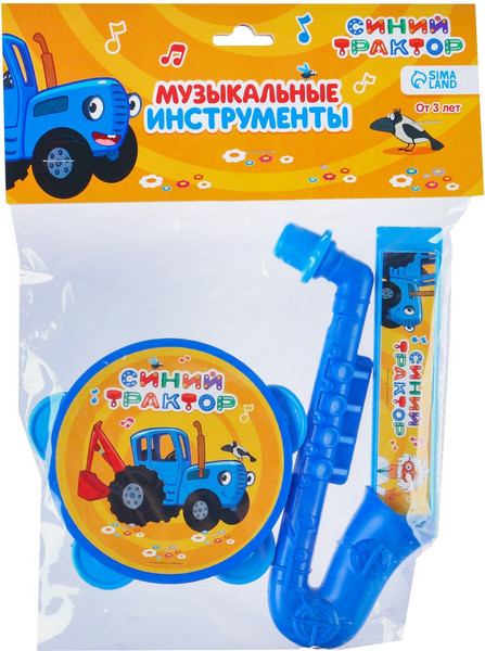 Изображение товара Музыкальная игрушка Синий трактор Набор музыкальных инструментов / 7883756