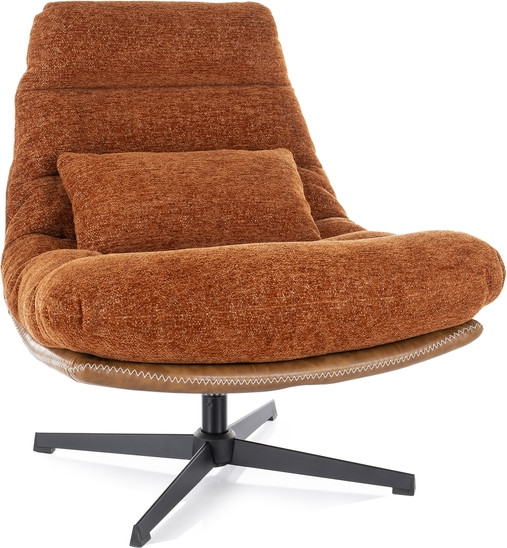 Изображение товара Кресло мягкое Signal Felicia (Raven 44 корица/бежевый/черный матовый)