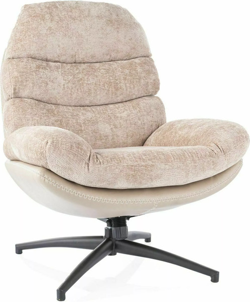 Изображение товара Кресло мягкое Signal Giselle (античный розовый/бежевый/черный матовый)