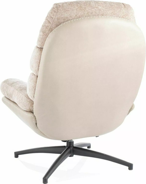 Изображение товара Кресло мягкое Signal Giselle (античный розовый/бежевый/черный матовый)