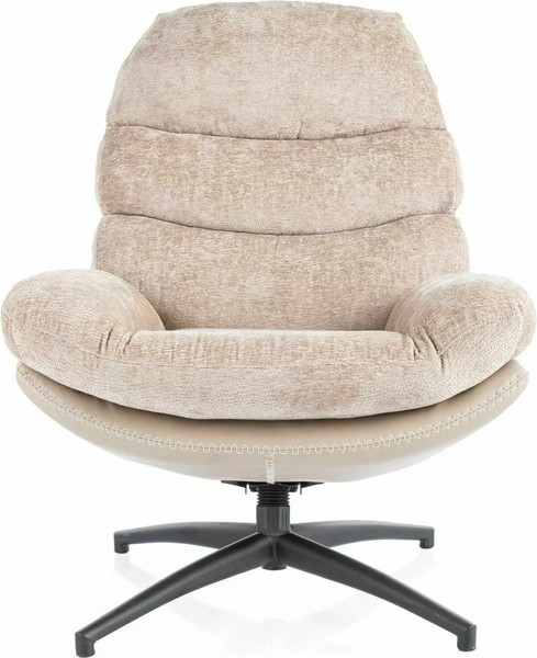 Изображение товара Кресло мягкое Signal Giselle (античный розовый/бежевый/черный матовый)