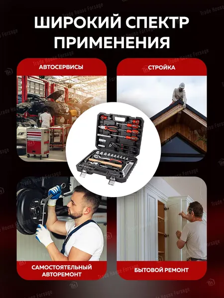 Изображение товара Универсальный набор инструментов BaumAuto BM-4602-5 (58802)