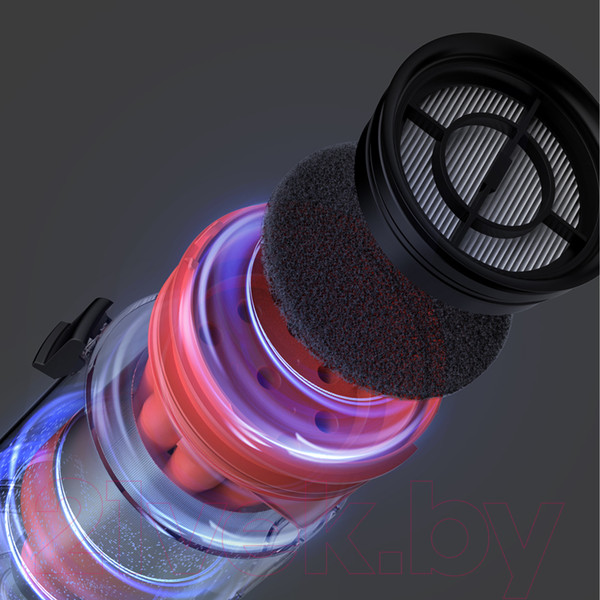 Изображение товара Вертикальный пылесос Deerma DEM-T30W (с базой самоочистки)