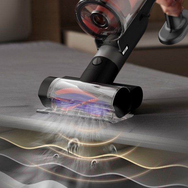 Изображение товара Вертикальный пылесос Deerma DEM-T30W (с базой самоочистки)