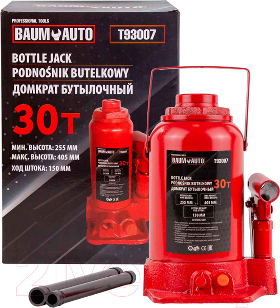 Изображение товара Бутылочный домкрат BaumAuto BM-T93007