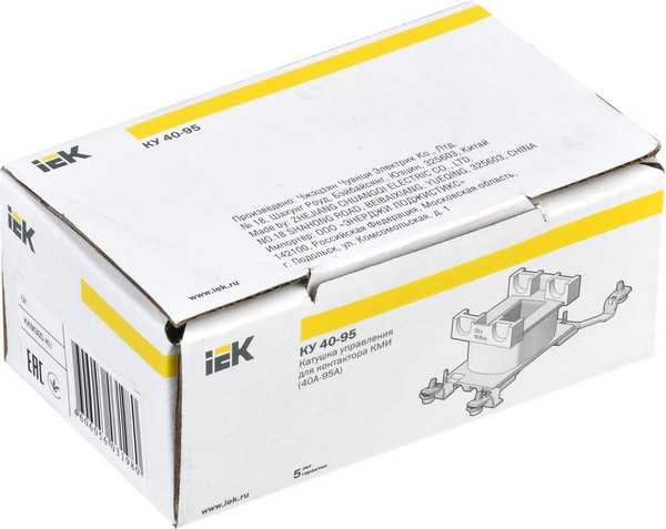 Изображение товара Катушка управления IEK KKM30D-KU-400