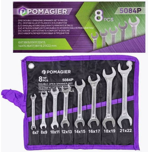 Изображение товара Набор ключей Pomagier POM-5084P (57280)