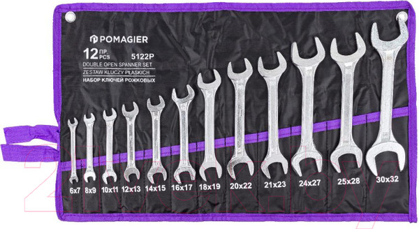 Изображение товара Набор ключей Pomagier POM-5122P (57282)