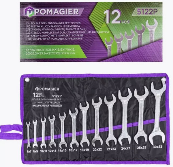Изображение товара Набор ключей Pomagier POM-5122P (57282)