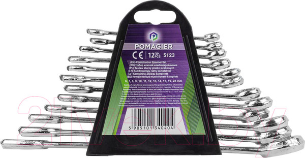 Изображение товара Набор ключей Pomagier POM-5123 (57387)