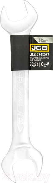 Изображение товара Гаечный ключ JCB Рожковый 7543032