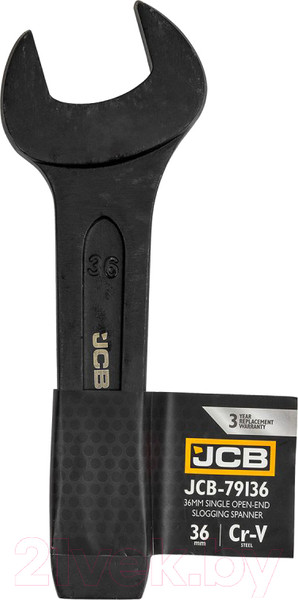 Изображение товара Гаечный ключ JCB Рожковый ударный 79136