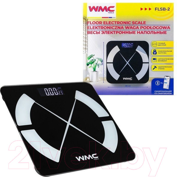 Изображение товара Напольные весы электронные WMC Tools WMC-FLSB-2