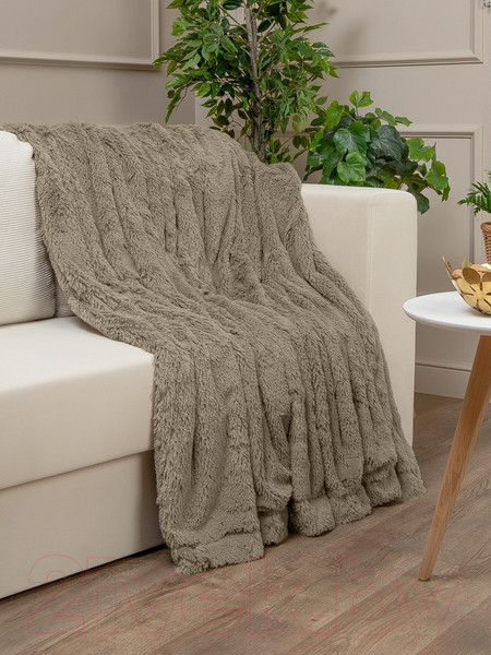 Изображение товара Плед Buenas Noches Длинный ворс Искусственный мех 160x200 / 94388 (бежевый)