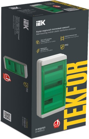 Изображение товара Бокс пластиковый IEK TF5-KP72-N-36-65-K03-K06