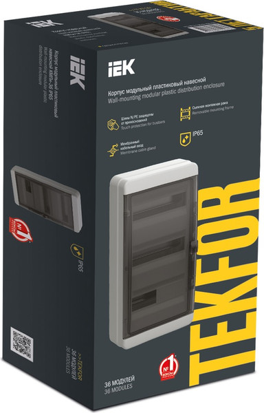 Изображение товара Бокс пластиковый IEK TF5-KP72-N-36-65-K03-K02