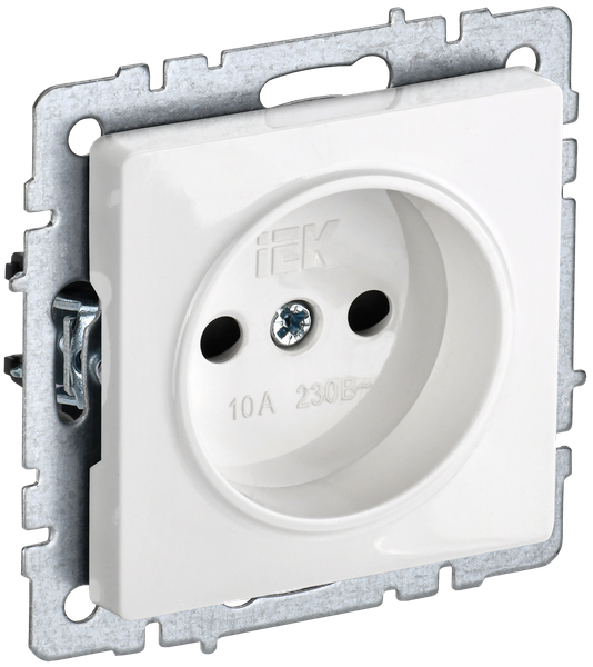 Изображение товара Розетка IEK Brite BR-R13-10-K01 (белый)