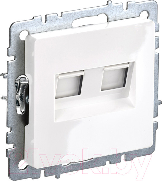 Изображение товара Розетка IEK Brite BR-K20-2-K01 (белый)