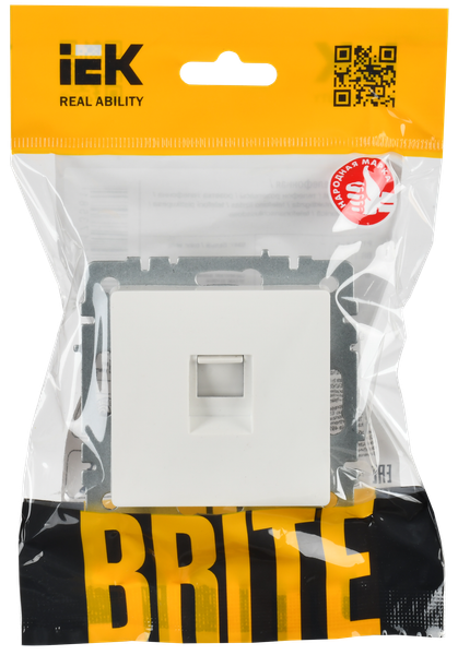 Изображение товара Розетка IEK Brite BR-T10-K01 (белый)