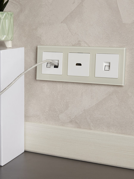 Изображение товара Розетка IEK Brite BR-T10-K01 (белый)