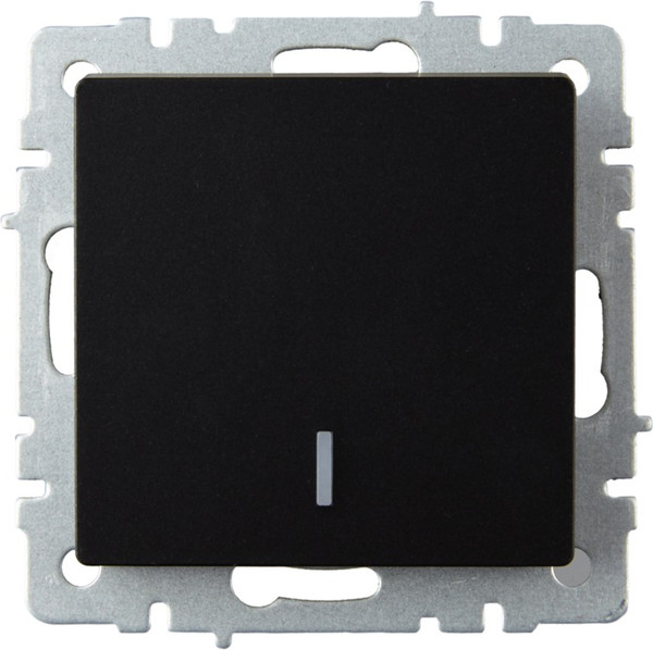 Изображение товара Выключатель IEK Brite BR-V12-1-10-K02 (черный)