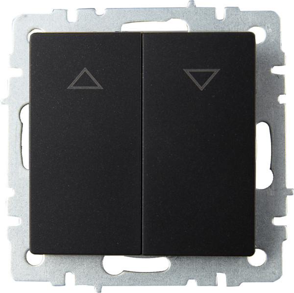 Изображение товара Выключатель IEK Brite BR-V15-0-10-K02 (черный)