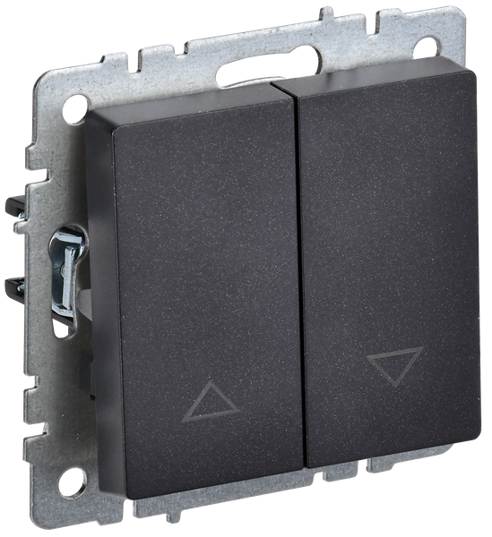 Изображение товара Выключатель IEK Brite BR-V15-0-10-K02 (черный)
