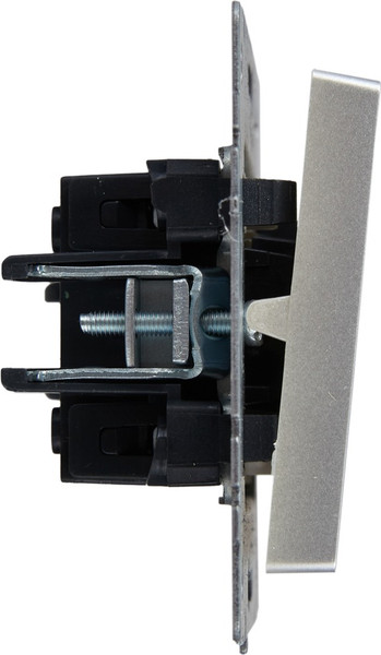 Изображение товара Выключатель IEK Brite BR-V12-1-10-K47 (алюминий)