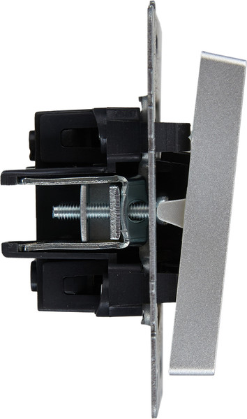 Изображение товара Выключатель IEK Brite BR-V15-0-10-K47 (алюминий)