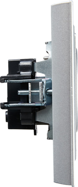 Изображение товара Розетка IEK Brite BR-R10-10-K47-F (алюминий)