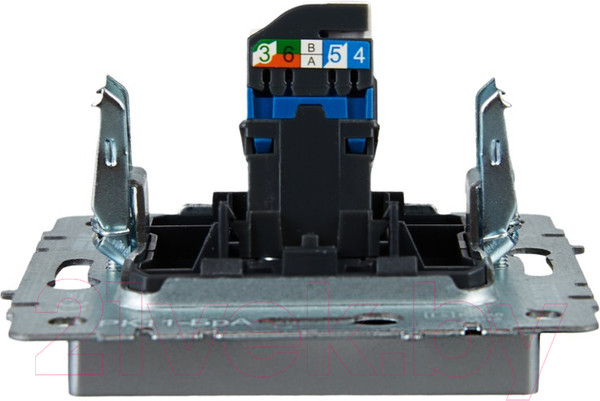 Изображение товара Розетка IEK Brite BR-K10-2-K47 (алюминий)