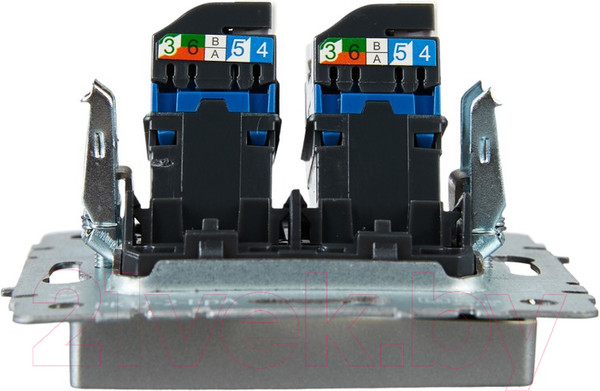 Изображение товара Розетка IEK Brite BR-K20-2-K47 (алюминий)