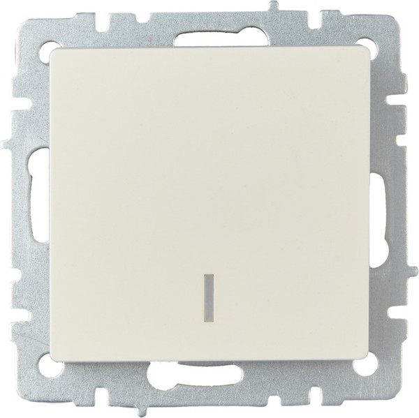 Изображение товара Выключатель IEK Brite BR-V12-1-10-K10 (бежевый)