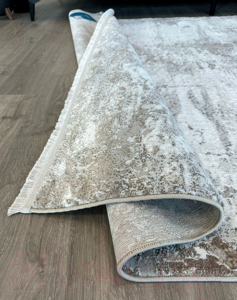 Изображение товара Коврик Radjab Carpet София MR 245 Прямоугольник 11624RK (0.8x1.5, Cream/Gold)