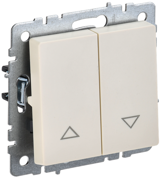 Изображение товара Выключатель IEK Brite BR-V15-0-10-K10 (бежевый)