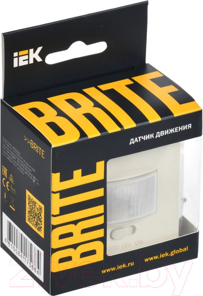 Изображение товара Датчик движения IEK Brite BR-MS10-N-150-05-K10 (бежевый)