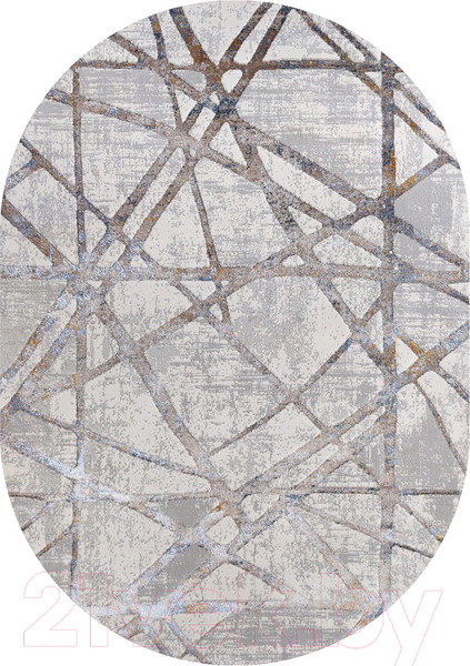 Изображение товара Ковер Kartal Barcelona AV85A-SHRNIK-CREAM-OVAL (1.6x2.3)