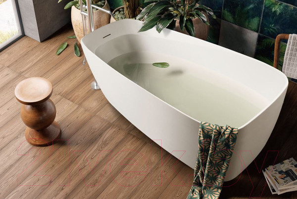 Изображение товара Ванна акриловая Aquatek Паола 78x170 / AQ-190778 (белый глянцевый, с ножками и сливом)