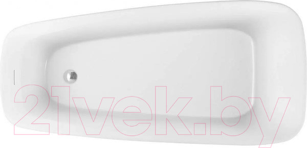 Изображение товара Ванна акриловая Aquatek Паола 78x170 / AQ-190778 (белый глянцевый, с ножками и сливом)
