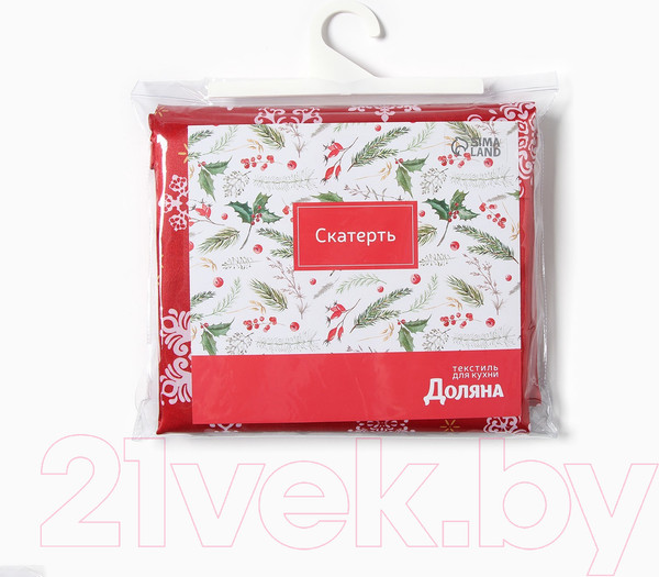 Изображение товара Скатерть Доляна Snow 110x145 / 10389068