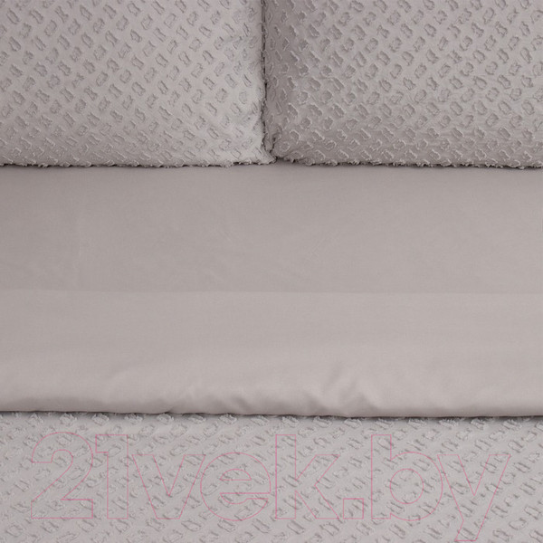 Изображение товара Комплект постельного белья Love Life Tufting. Квадрат 1.5сп / 10323089 (серый)