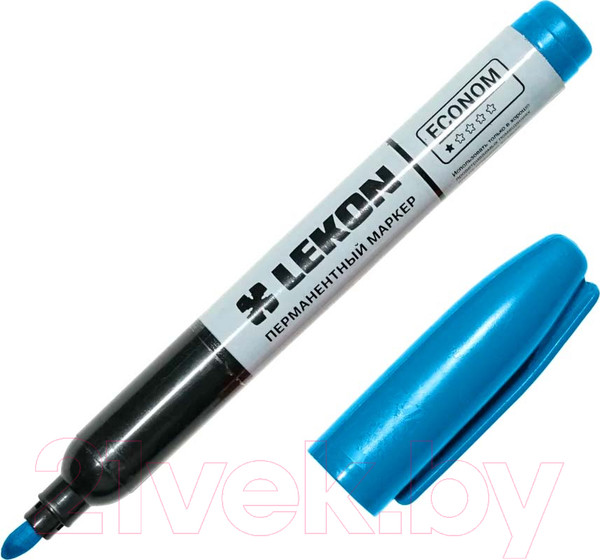 Изображение товара Набор маркеров LEKON Econom / 12463.21 (12шт, синий)
