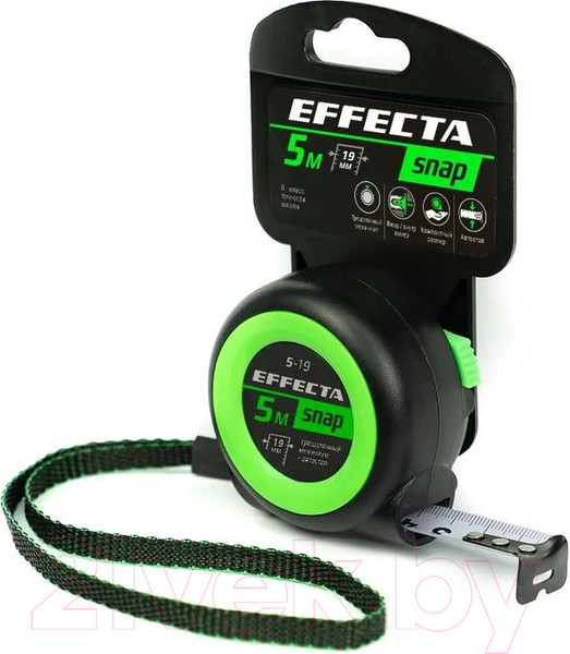 Изображение товара Рулетка Effecta Snap 19мм / 560519 (5м)