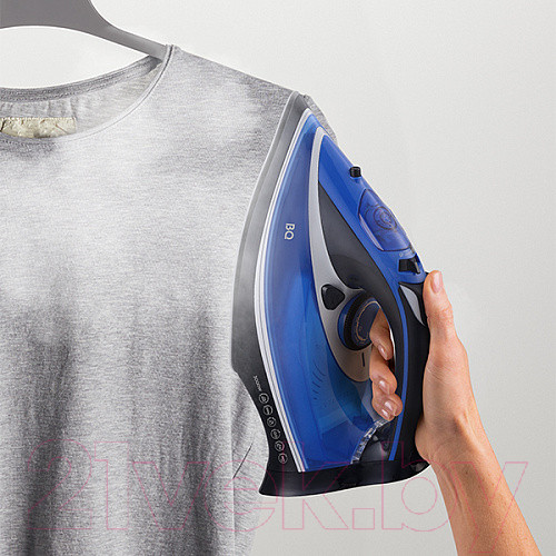 Изображение товара Утюг BQ SI1004 (черный/синий)