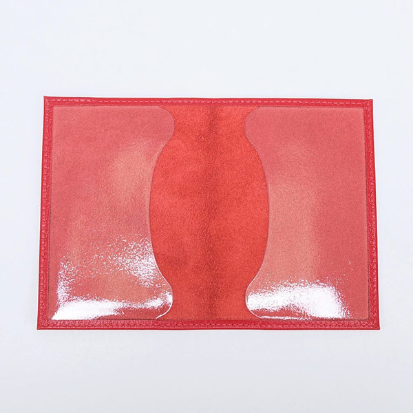 Изображение товара Обложка на паспорт Poshete 604-002M-RED (красный)