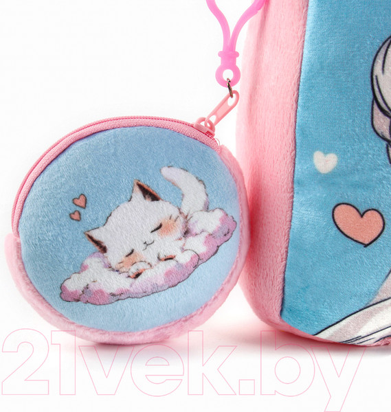 Изображение товара Детский рюкзак Milo Toys Девочка с котиком / 10361249 (розовый)